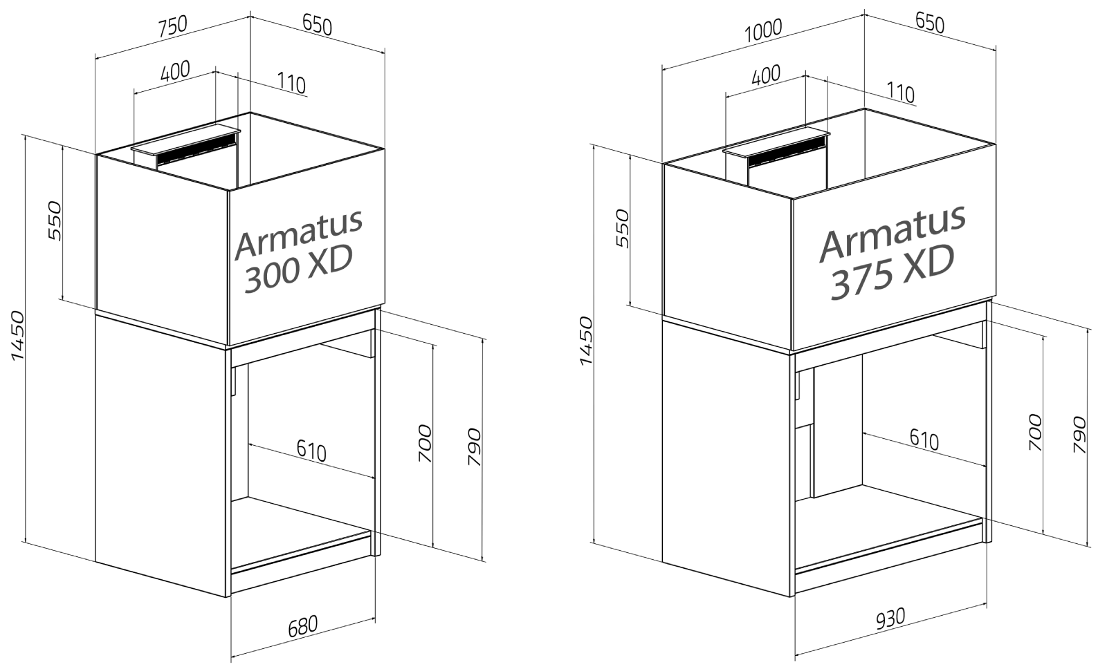 Aqua Medic Armatus 375 XD white 40